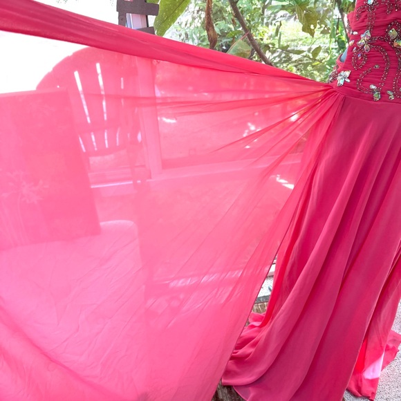 Bally Bridal, Cocktail beaded dress, silk with ta - Picture 3 of 12